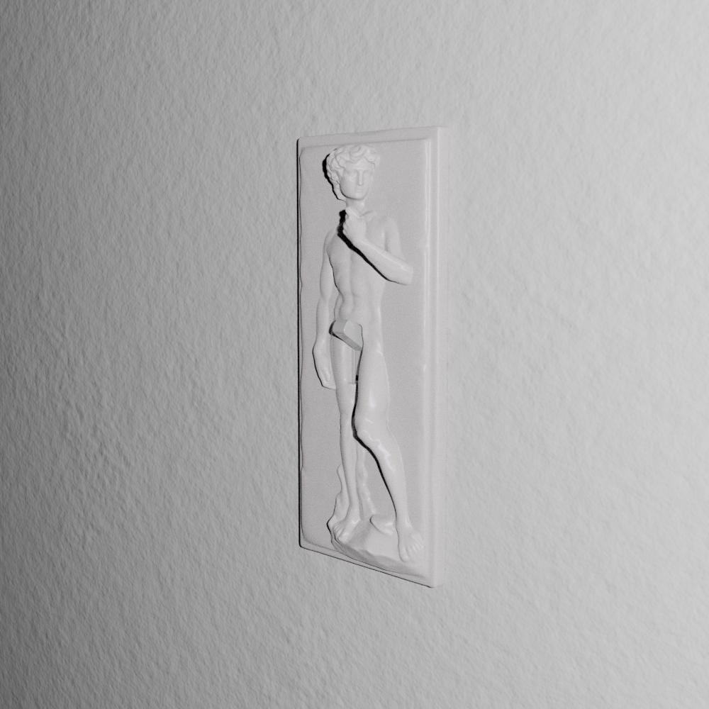 Hung Masterpiece David switch cover detail