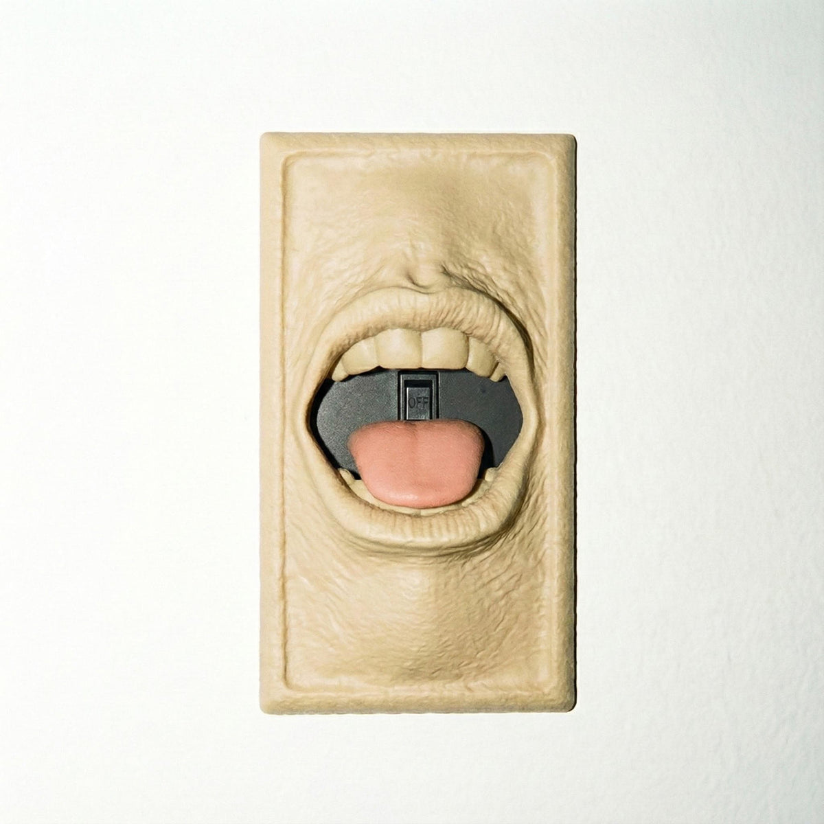 Lick It Up mouth switch cover detail